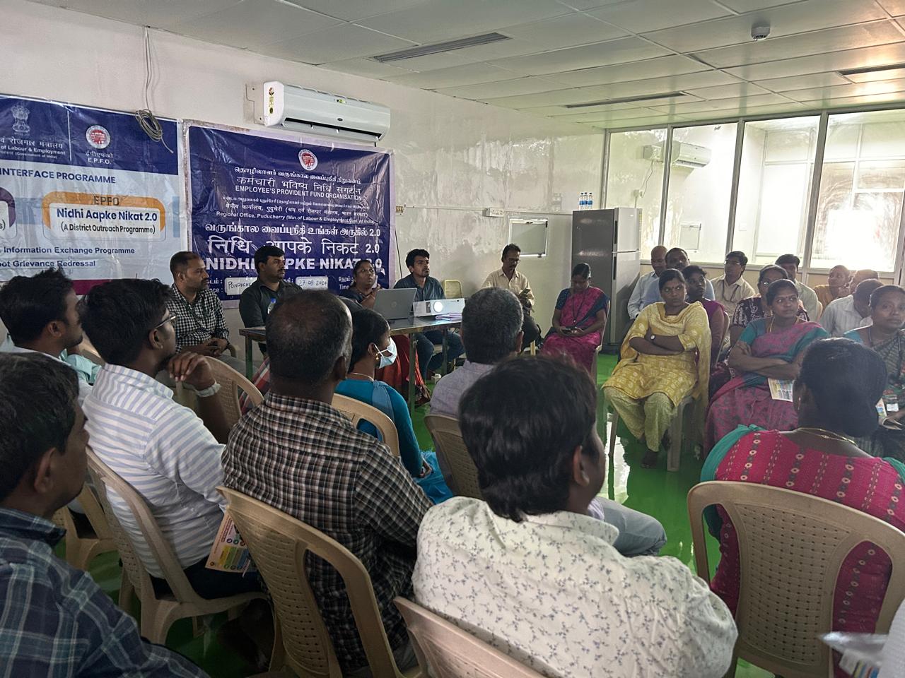 Suvidha Samagam and Nidhi Aapke Nikat 2.0 Joint outreach activity