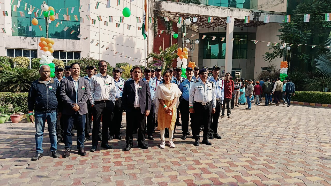 उप क्षेत्रीय कार्यालय, बैरकपुर में 76वां गणतंत्र दिवस समारोह-76th Republic Day celebration at SRO Barrackpore.